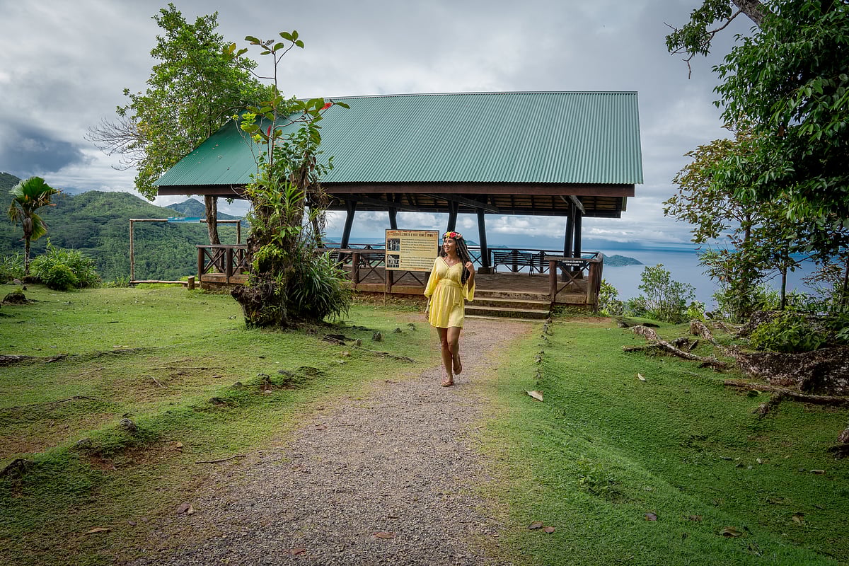 Mission Lodge was an 1800s missionary school for the children of liberated Africans who settled in Seychelles which offers stunning views of the island