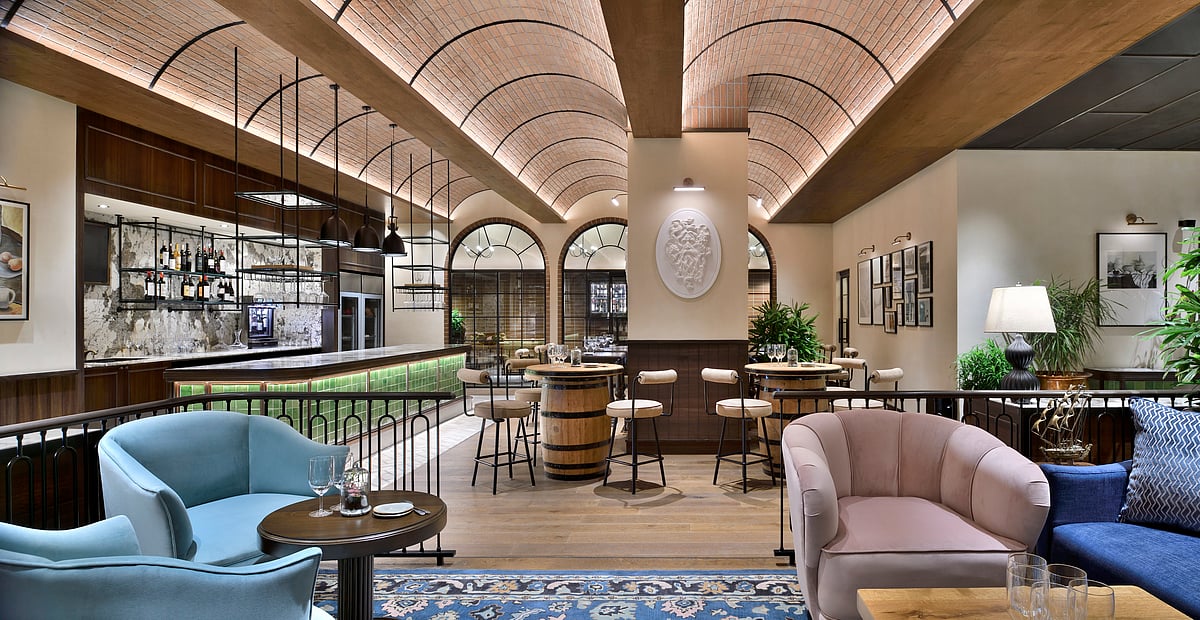 Inside Captains Cellar