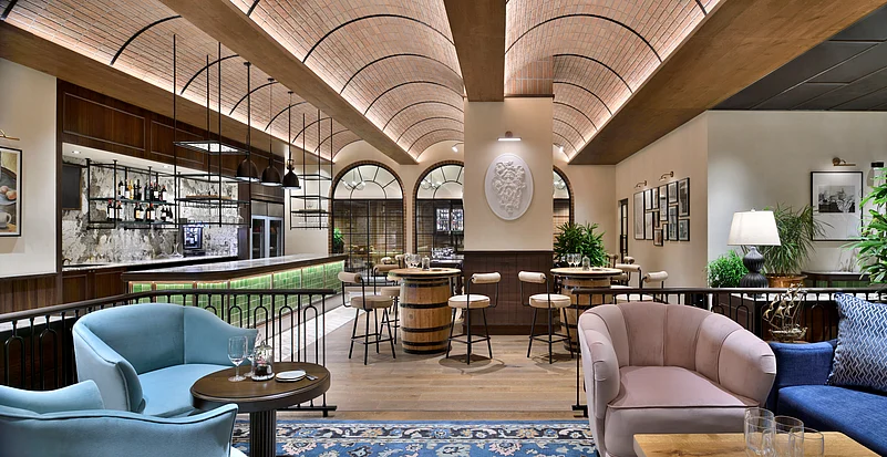 Inside Captains Cellar