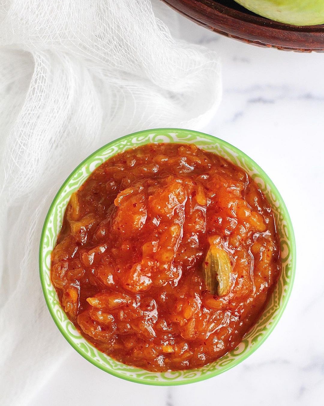 Chundo is a delightful sweet and sour mango pickle