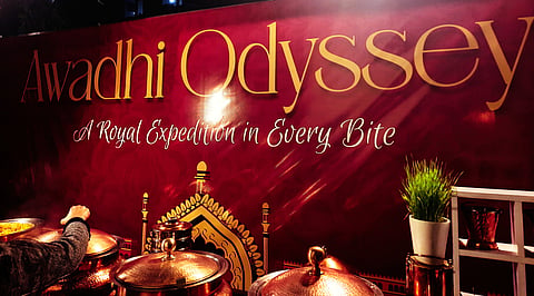 The welcoming banner of Awadhi Odyssey