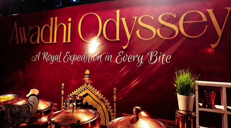 The welcoming banner of Awadhi Odyssey