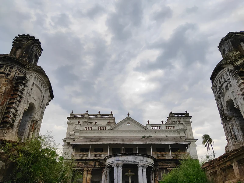The historical Rajbari at Narajole