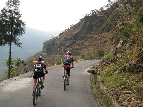 Mountain biking in Sikkim