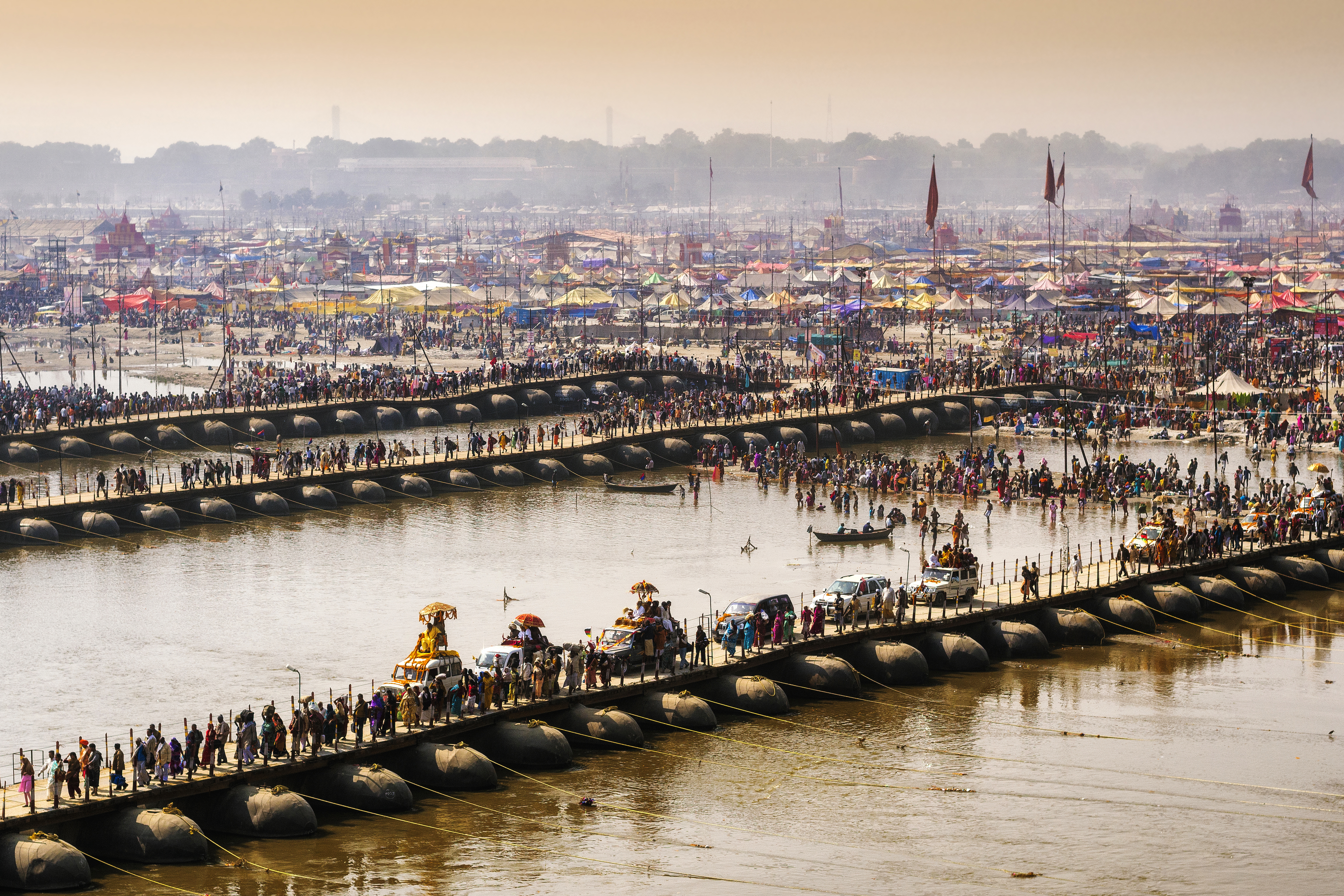Kumbh Mela festival in Allahabad