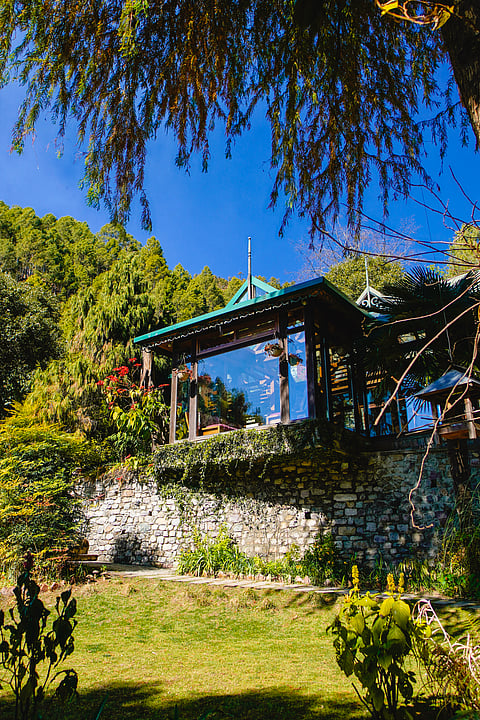 Himalaica is flanked by vast reserve forests of oak and pine trees