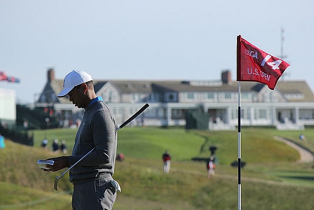 Tigers Woods at the 2018 US Open