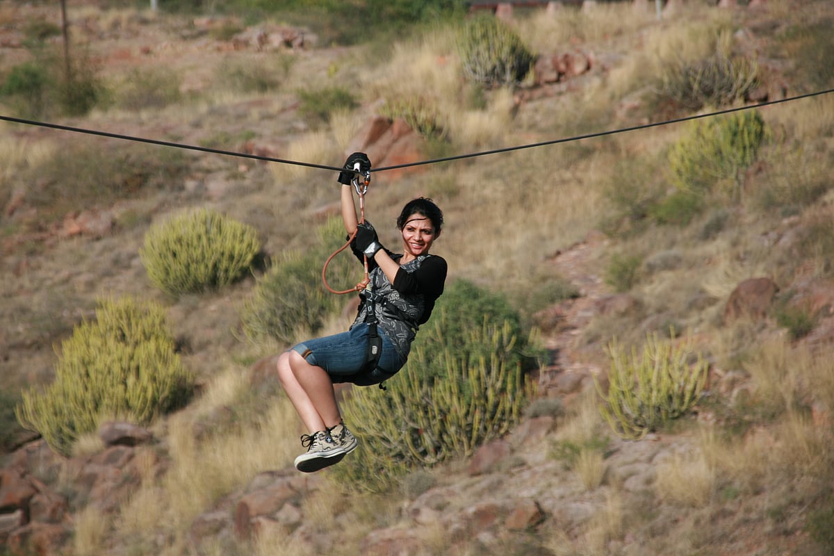 Flickr: Aditi Mittal : Ziplining in Jodhpur
