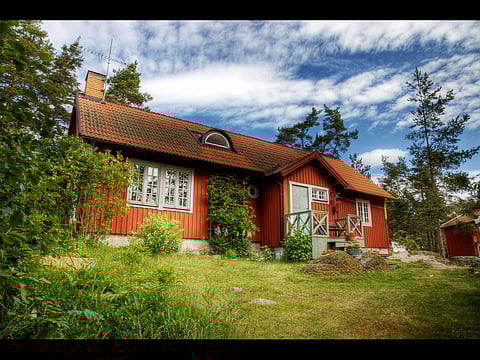 A summer house in Sweden