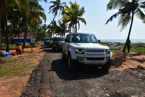 The convoy heading towards Gokarana from Udupi