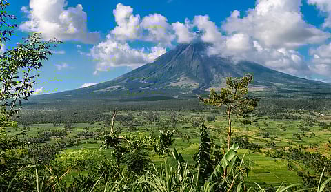 Mayon is one of approximately 25 active volcanoes in the Philippines