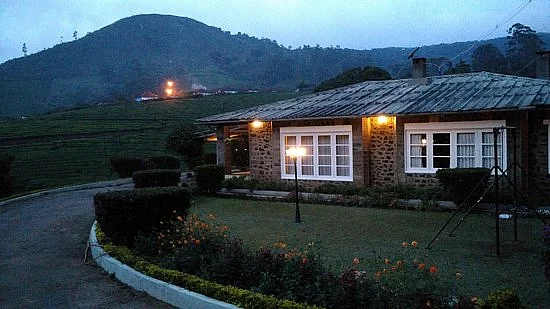 A colonial-era tea bungalow in Meghamalai
