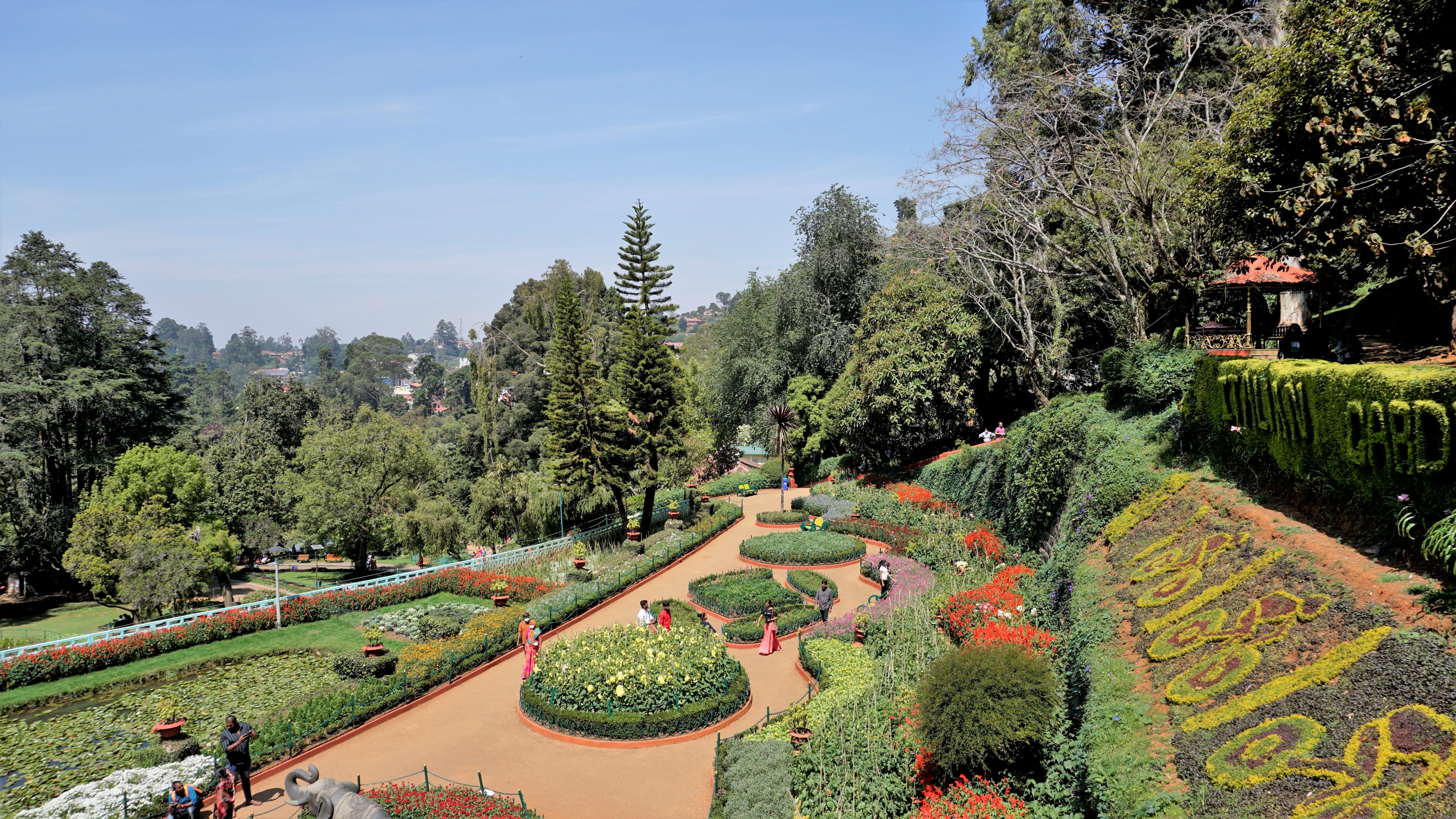 The Marquis of Tweedale built this horticultural park In 1897