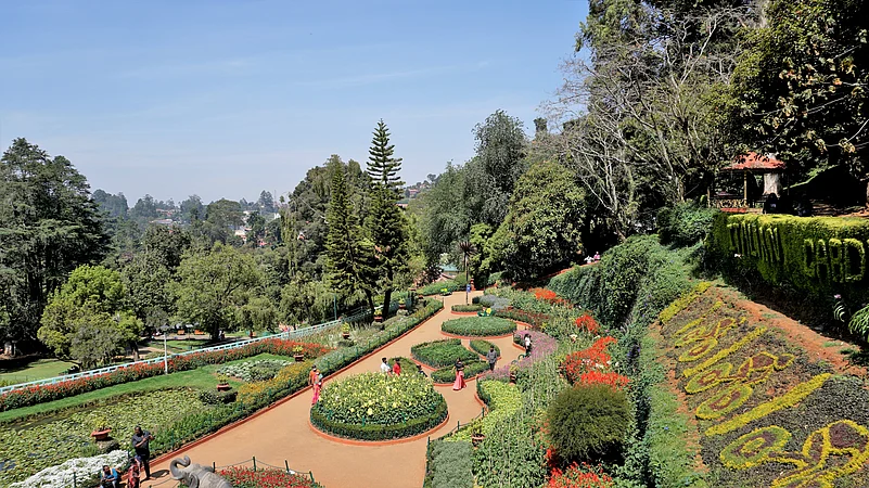 The Marquis of Tweedale built this horticultural park In 1897