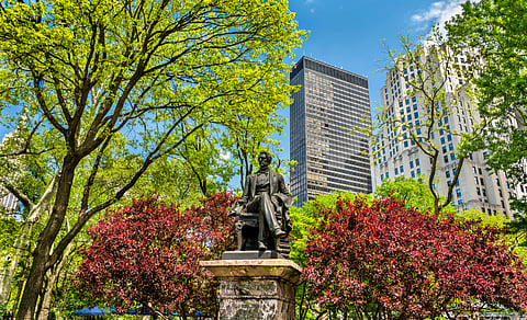 William Seward Statue at Madison Square Park