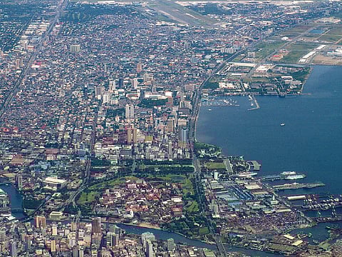 Metro Manila from the North West side