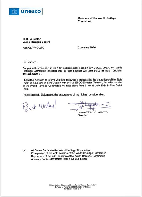 UNESCO's statement