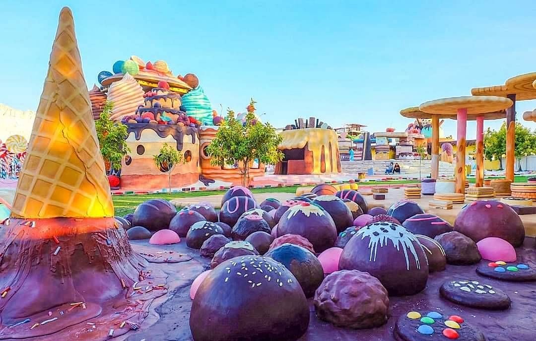 Chocolate land in the Great and Grand Sweet Destination