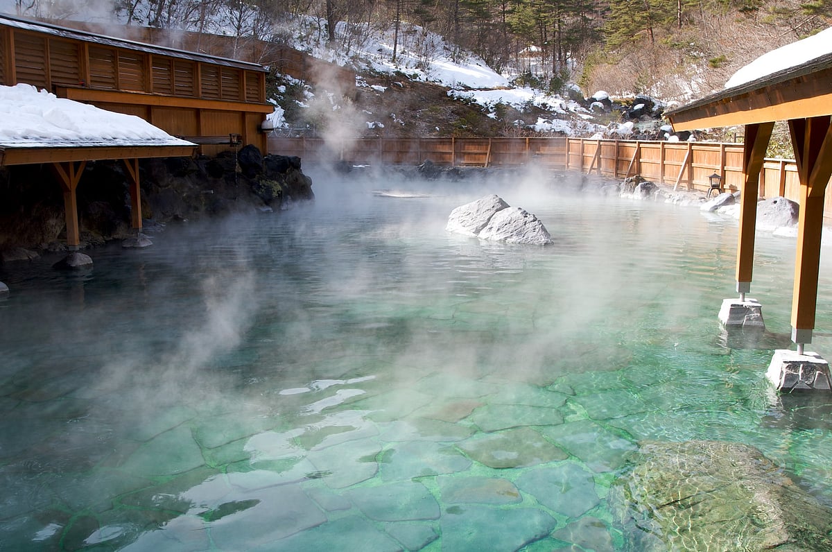 Located in the heart of Gunma Prefecture, Kusatsu Onsen is renowned for its abundant hot spring water
