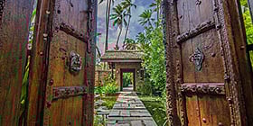 Reef Villa and Spa has both tropical elegance and contemporary luxury