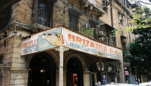 Iconic Britania restaurant in Mumbai