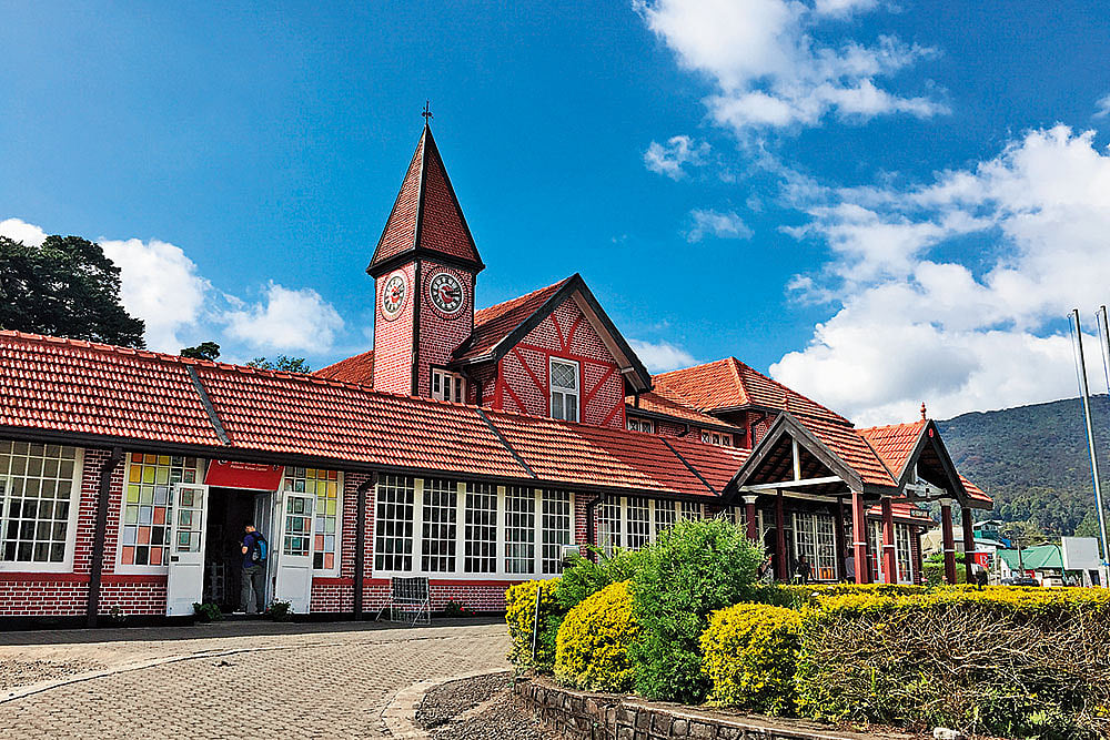 The post office in the city’s centre