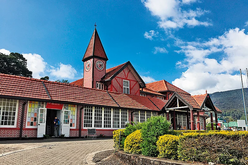 The post office in the city’s centre