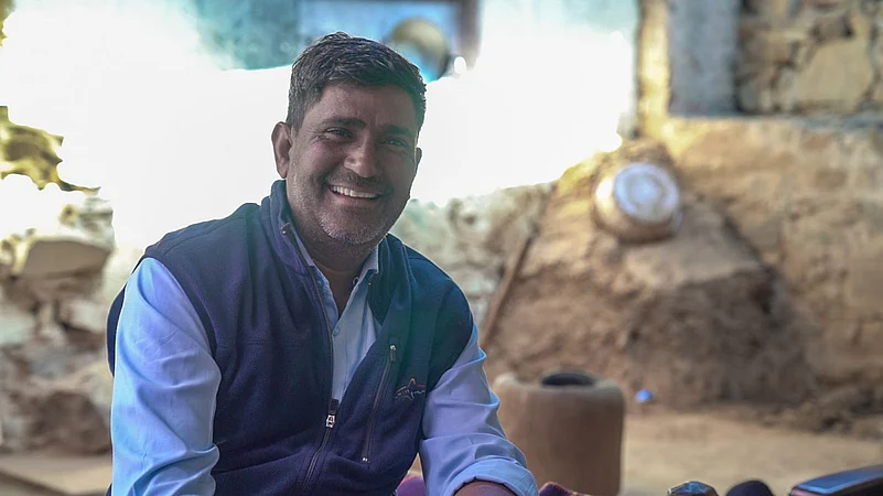 Harphool currently serves as the branch manager in Dhanota