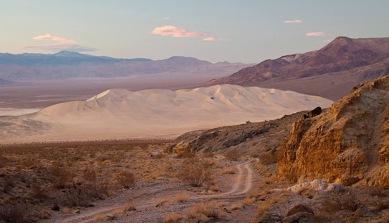 Eureka Dunes and Steele Pass road- Death Valley National Park