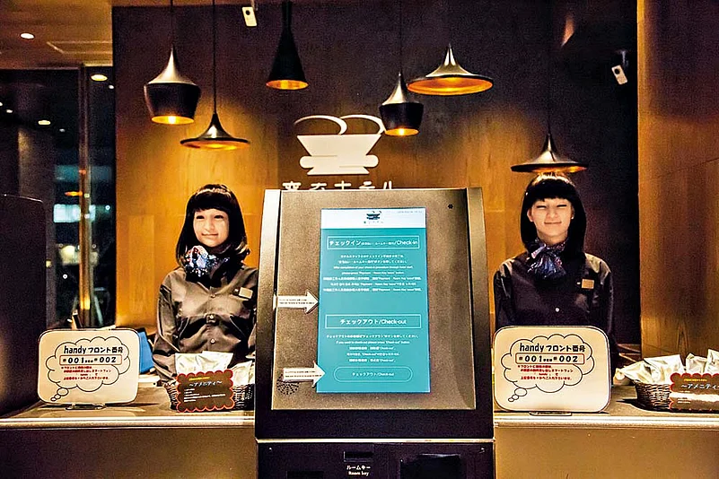 All rooms at Henn Na Hotel are equipped with a natural radiant cooling system