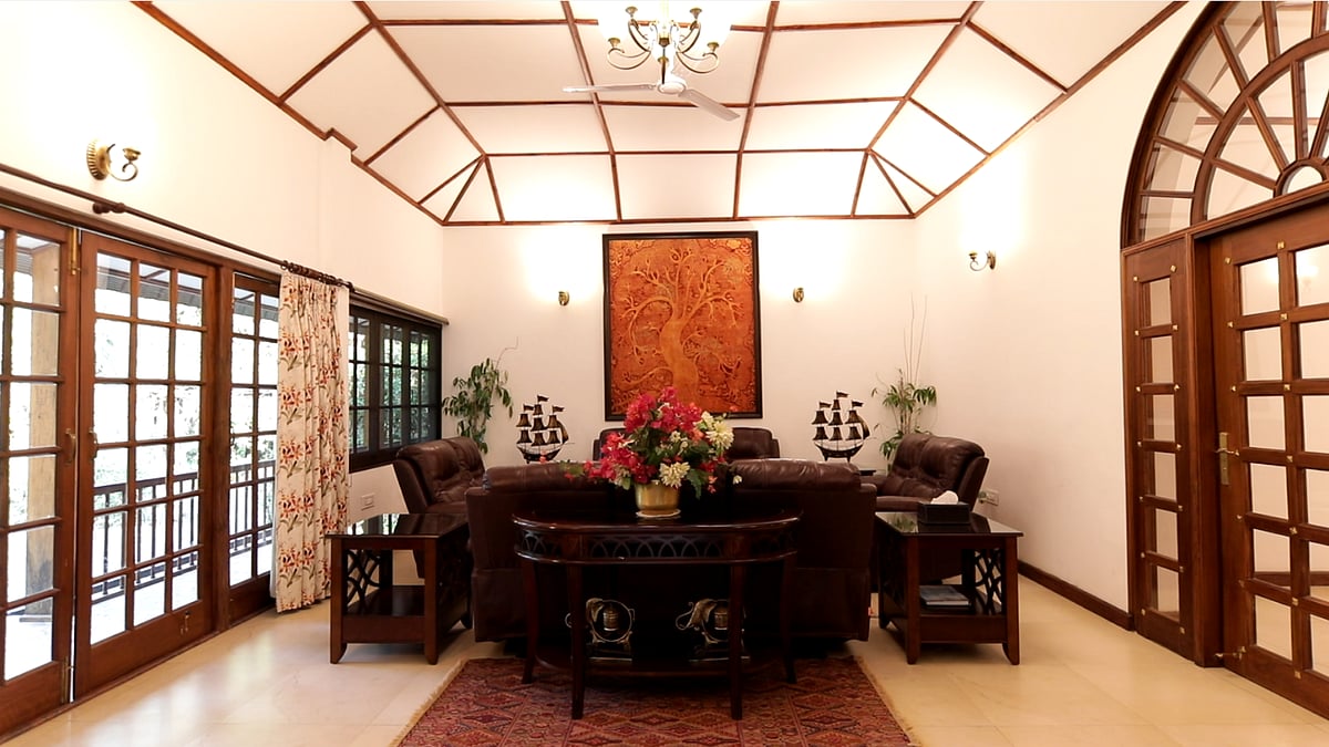Living area in Ambrosia Bungalow