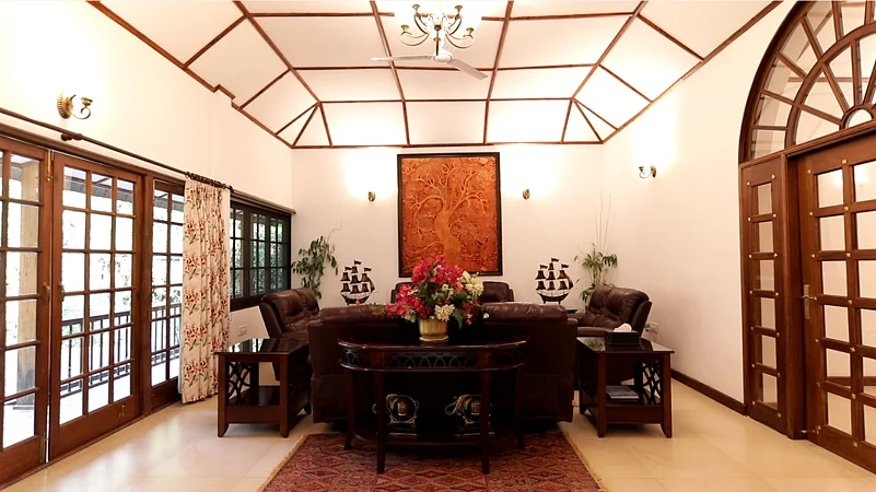 Living area in Ambrosia Bungalow