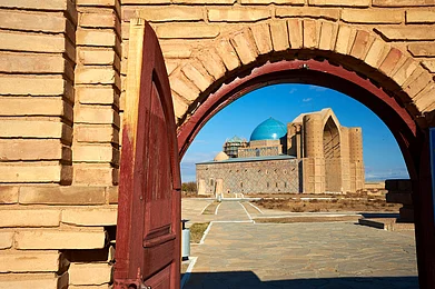 Shutterstock : Mausoleum Of Khoja Ahmed Yasawi
