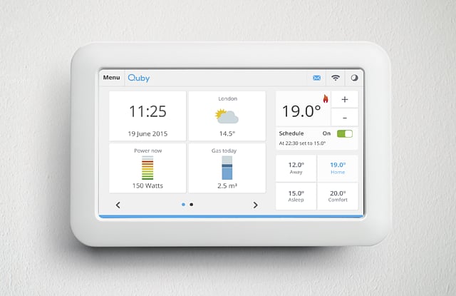 A smart thermostat