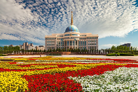 The Ak Orda Presidential Palace in Nursultan