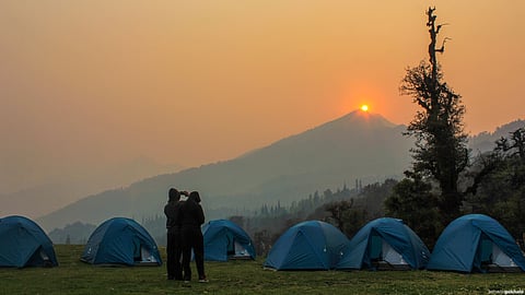 Camping in Chopta