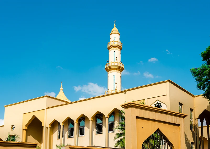 Zurad Masjid or Yellow Mosque in Malawi