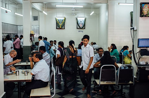 Inside Cafe Madras