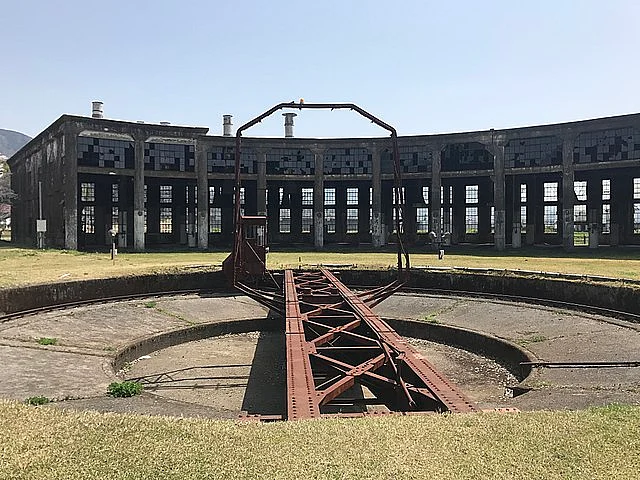 Bungo Mori Roundhouse in Oita Prefecture