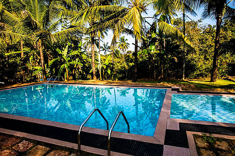 The pool at The Happiness Estate