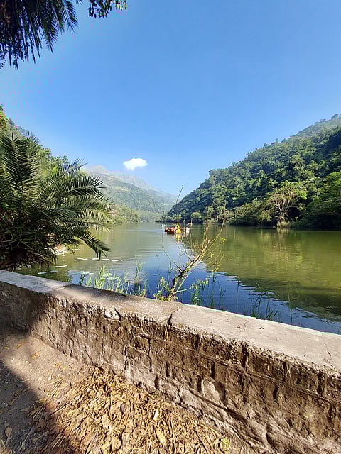 A view of Renuka lake