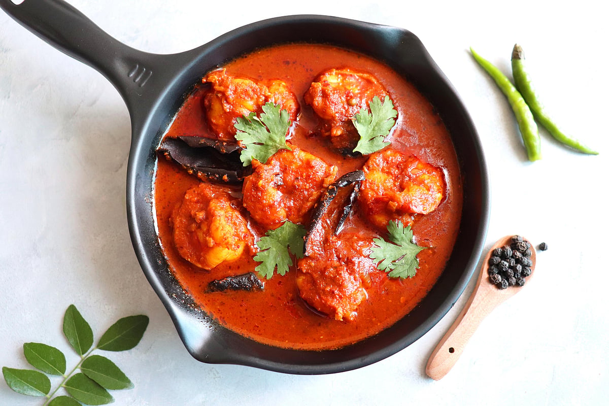 A classic Goan prawn curry