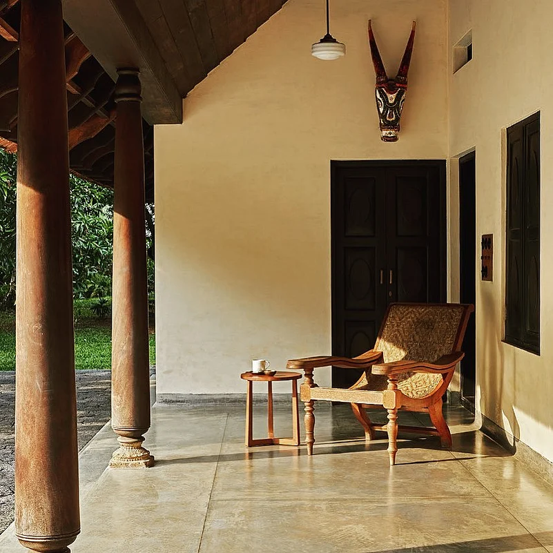 Built over a century ago, Anugraha has been restored by architect Bijoy Jain of Studio Mumbai