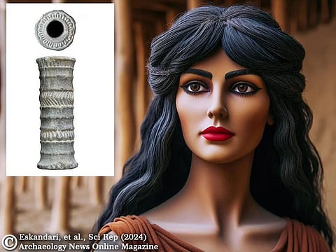The vial is believed to have originated from the Marḫaši civilisation, which was a powerful empire in eastern Iran based on Mesopotamian texts