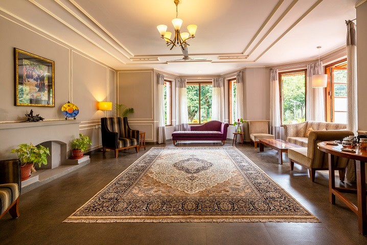 Spots perfect for sun basking or watching the rain