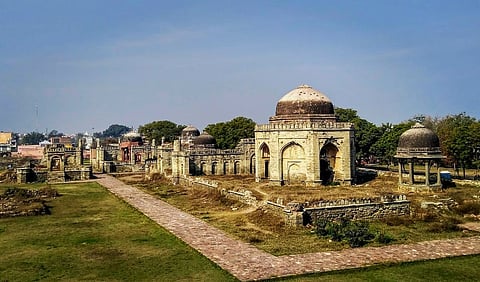 The tombs of Jhajjar