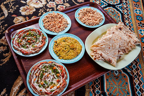 Traditional omani food