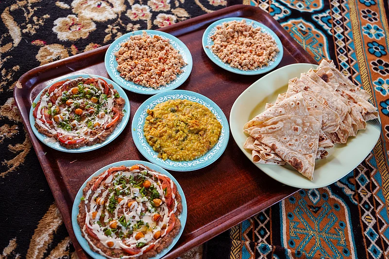 Traditional omani food