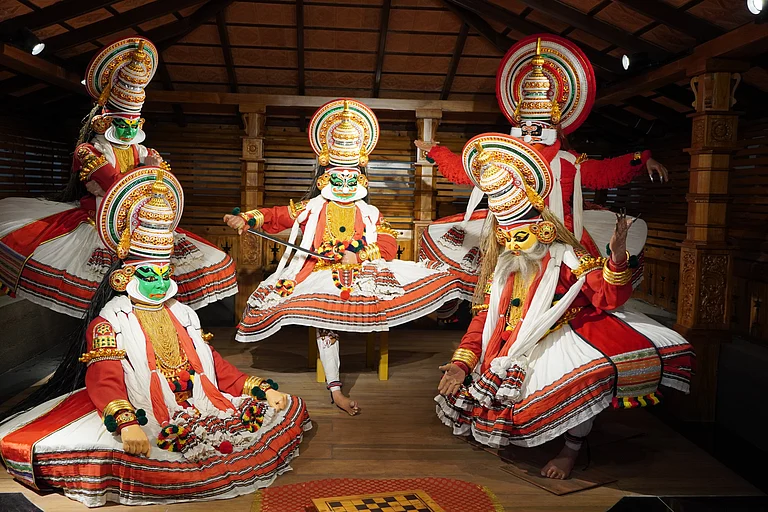 Kathakali performers - Shutterstock
