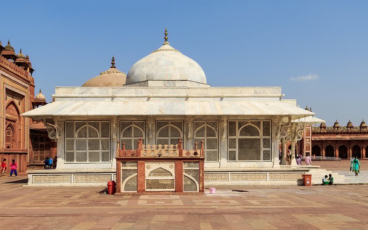 The tomb of Salim Chishti in Fatehpur Sikri, Uttar Pradesh